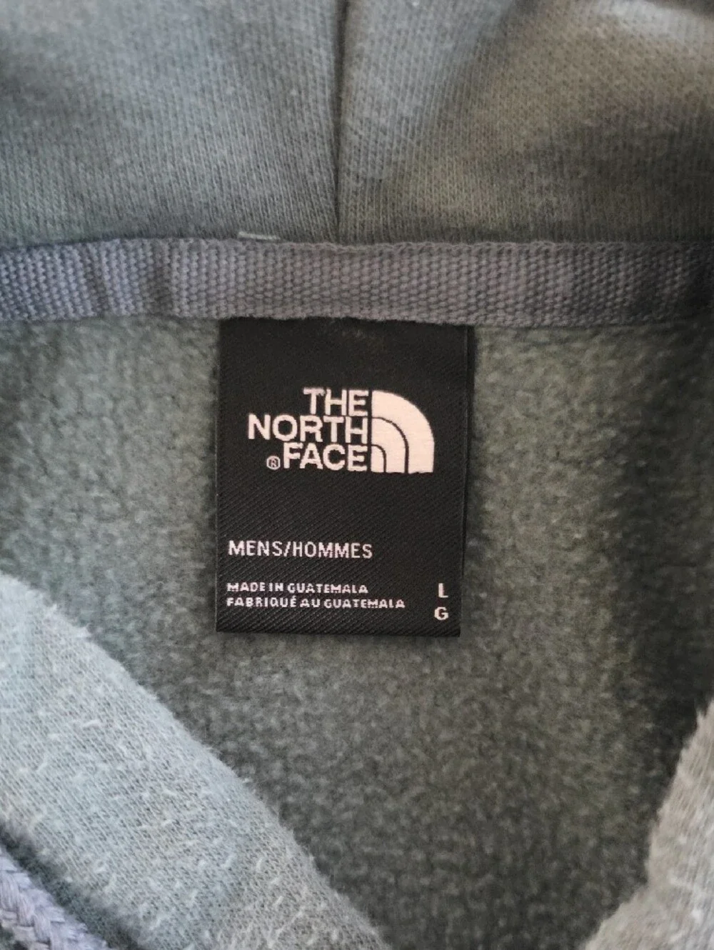 The North Face Men's Hooded Sweatshirt in Slate Green